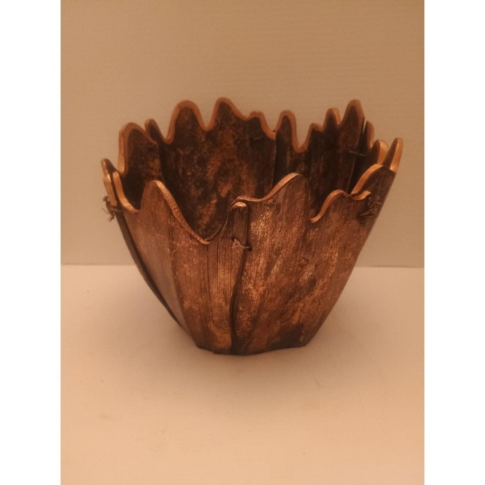 Bronze Colored Bowl/Planter